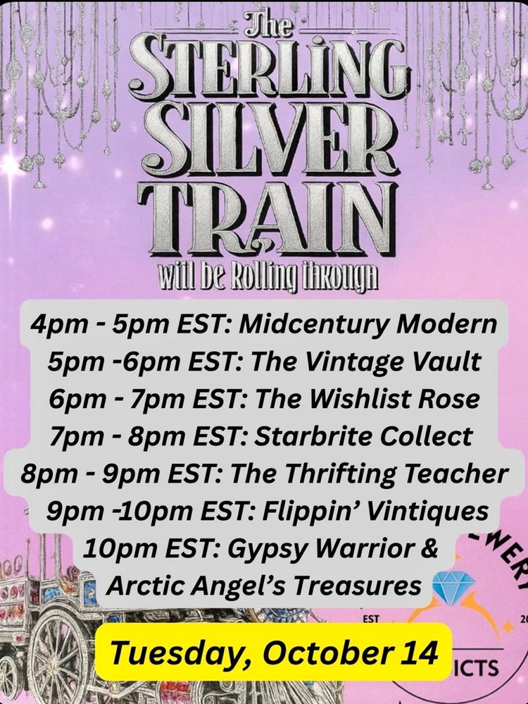 Sterling Silver Train! Pick One With 🌹 @VJA