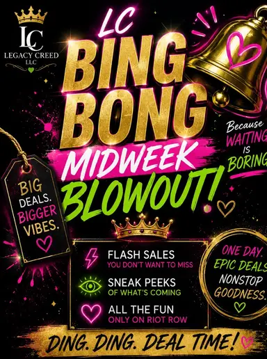 MIDWEEK BING BONG 💥 Sneak Peeks, Flash Sales & Shenanigans
