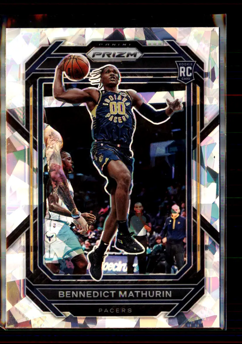 Bennedict Mathurin 2022-23 Panini Prizm Ice #254 - Indiana Pacers - (2-57)