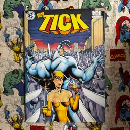 THE TICK #3 1st Print Autographed BEN EDLUND & BANKS New England Comics NEC 1988