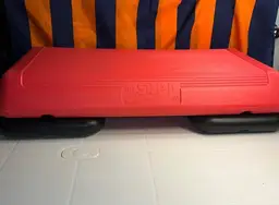 The Step Original Aerobic Platform Equipment + 2
Risers HOME WORKOUT black & red