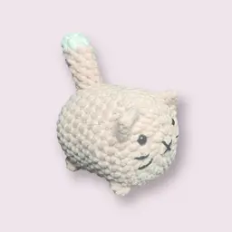 Crochet Pink Loaf Cat