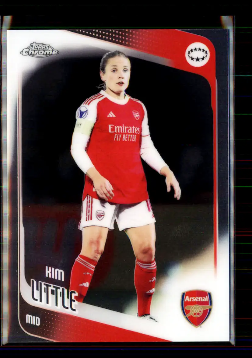 Kim Little 2025-26 Topps Chrome UEFA Women's Champions League #57 - (145) - Arsenal W.F.C.