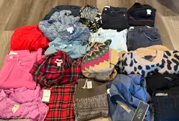 🔥 100 Pcs Trendy Wholesale Resell Box Free People, Anthro, Vince, J Crew, Eileen Free Ship