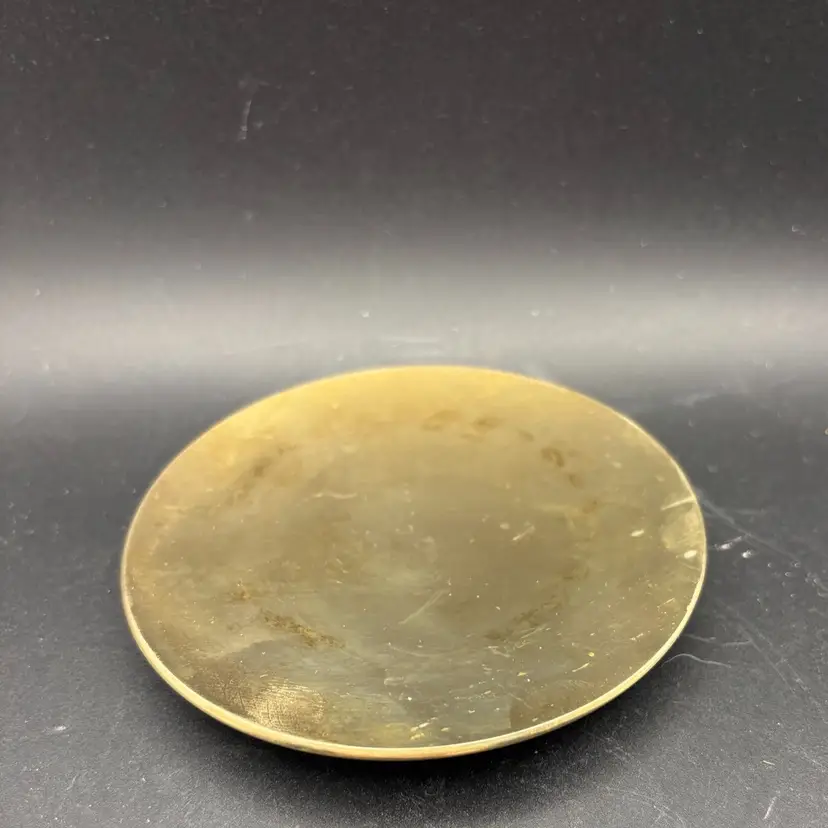 Pier 1 Candle Underplate, Brass Made In India