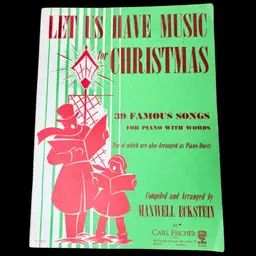 Let Us Have Music For Christmas - ‘47 - Large Paperback Book