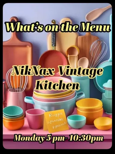 What’s On The Menu In The Niknax Vintage Kitchen