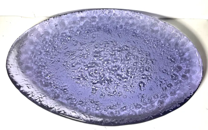 Fire And Light? Lavender Serving Platter.