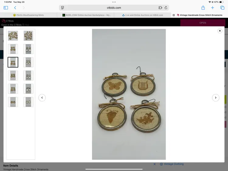 15 Vintage Handmade Embroidery~BEAUTIFUL~