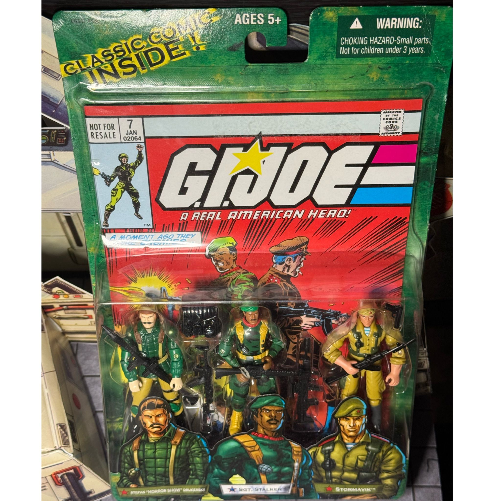 1993 GI Joe Star Brigade Ozone v2 MOC MOSC