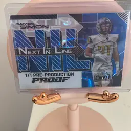 James Simon Blue NIL Pre Production Proof 1/1