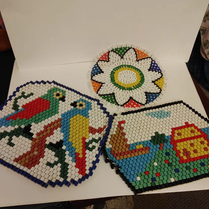 #03 - Choice of 1 beaded trivet/doily.