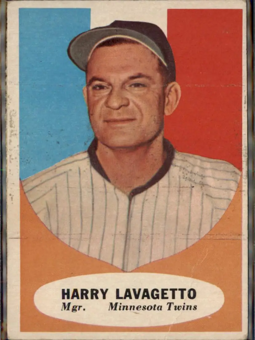 1961 Topps #226 Harry Lavagetto - ( ) - Minnesota Twins