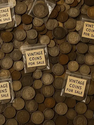 Major Vintage Coin Collection$2 Starting Bids