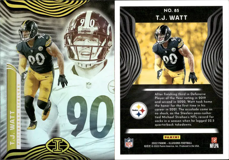 T.J. Watt   Lot of 16  Football Cards Pittsburgh Steelers  CC26