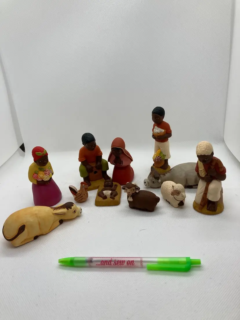 Nativity set from Peru