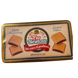 1991 Nabisco Fig Newtons 100th Anniversary limited edition metal tin.