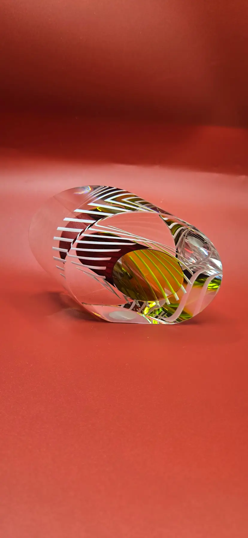 Paul Harrie Art Glass Paper Weight