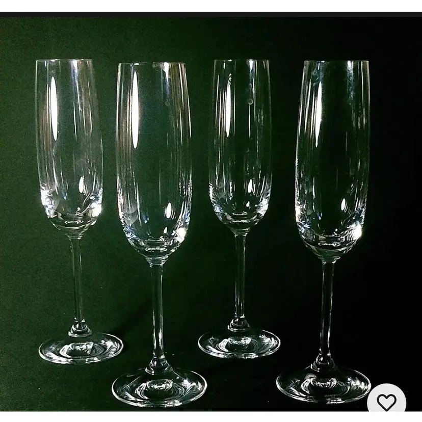 NEW PRICE! Waterford Marquis Vintage Crystal Champagne Flute - Set of 6- 9 1/8" = EUC