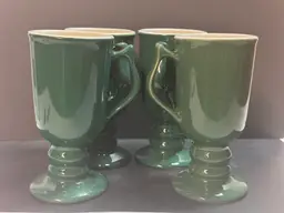Vintage Hall Irish Coffee Mugs Set Of 4.