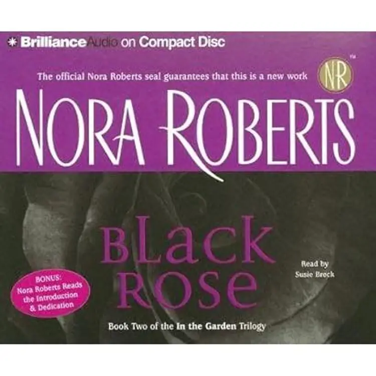 Black Rose by Nora Roberts Audiobook on CD LIKE NEW