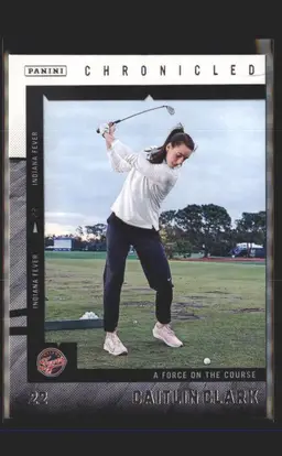 2025 Panini Caitlin Clark Chronicled #54 Caitlin Clark - (137) - Indiana Fever