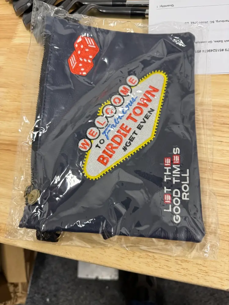 Even Roll Birdie Town Valuables Cash Bag