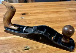 Scarce Rare Antique Stanley No. 64 Butcher Block Plane V-TM (1912-1918)