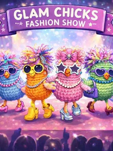 Glam Chick Runway Show/costume Competitive 