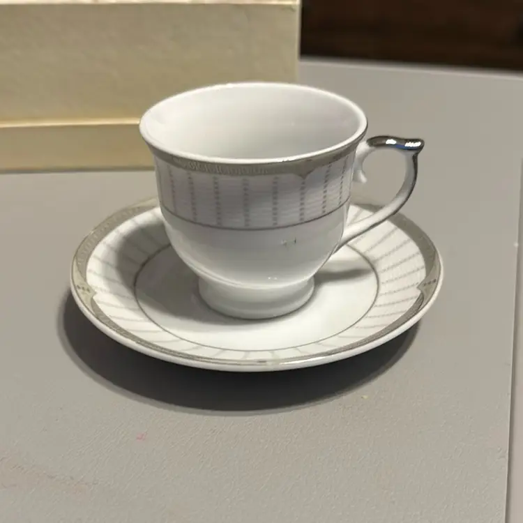 #01 D'Lusso Designs espresso cup and saucer set 2SQ-805 model