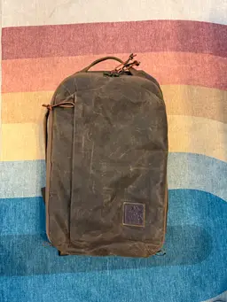 Carryology x Evergoods Griffin CPL24 Waxed Tan Canvas