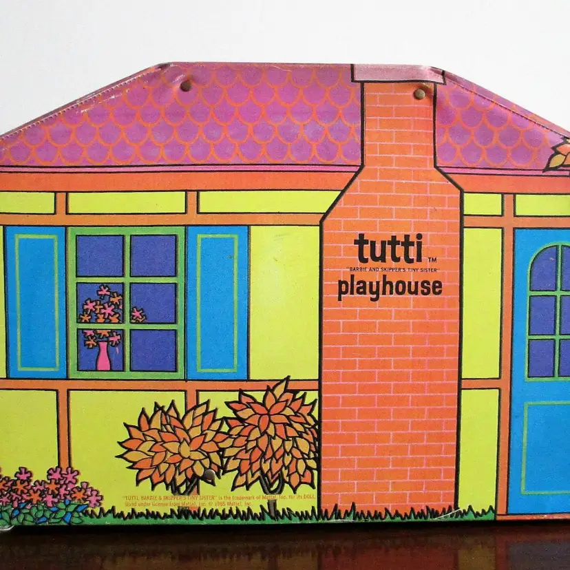 Vintage Mattel Tutti's Playhouse (c)1965