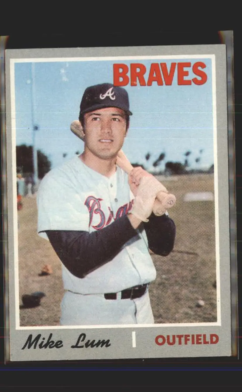 Mike Lum 1970 Topps #367 - () - Atlanta Braves
