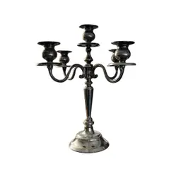 Silverplated candelabara