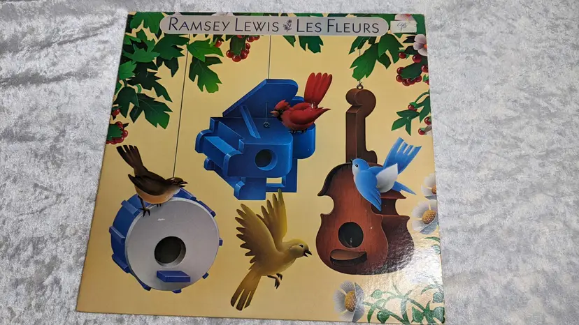 Ramsey Lewis Les Fleurs 12" Vinyl Record 1983 Columbia FC 38787 Soul Jazz VG+