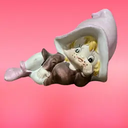 Homco Pixie Purple Hat