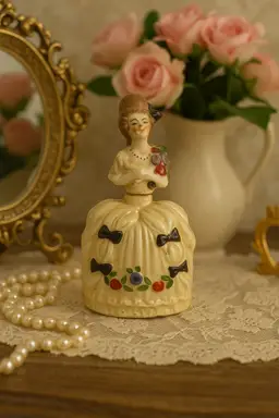 Vintage Porcelain Dresser Doll Perfume Bottle – Madame Pompadour