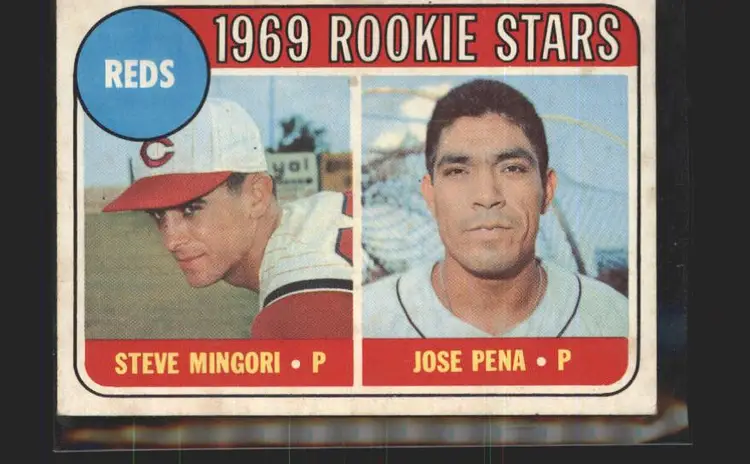 Reds 1969 Rookie Stars (Steve Mingori / Jose Pena) 1969 Topps #339 - (140) - Cincinnati Reds
