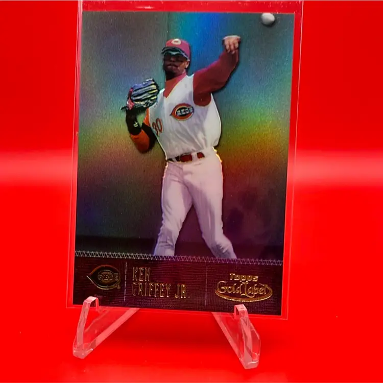 Ken Griffey Jr 2001 Topps Gold Label Class 1 Cincinnati Reds