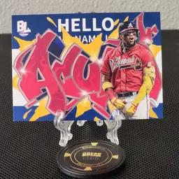 Ronald Acuna Jr 2023 Topps Big League Roll Call Insert - Braves