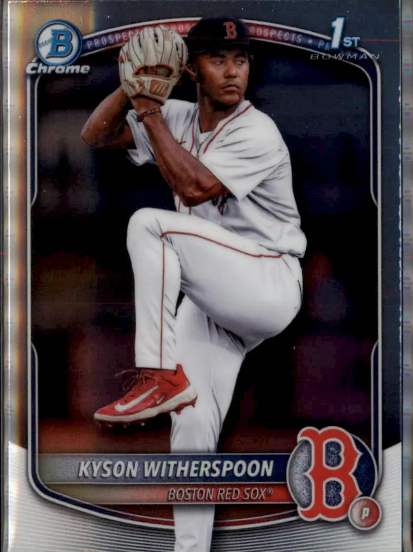 2025 Bowman Draft #BDC-29 Kyson Witherspoon Chrome - (138) - Boston Red Sox