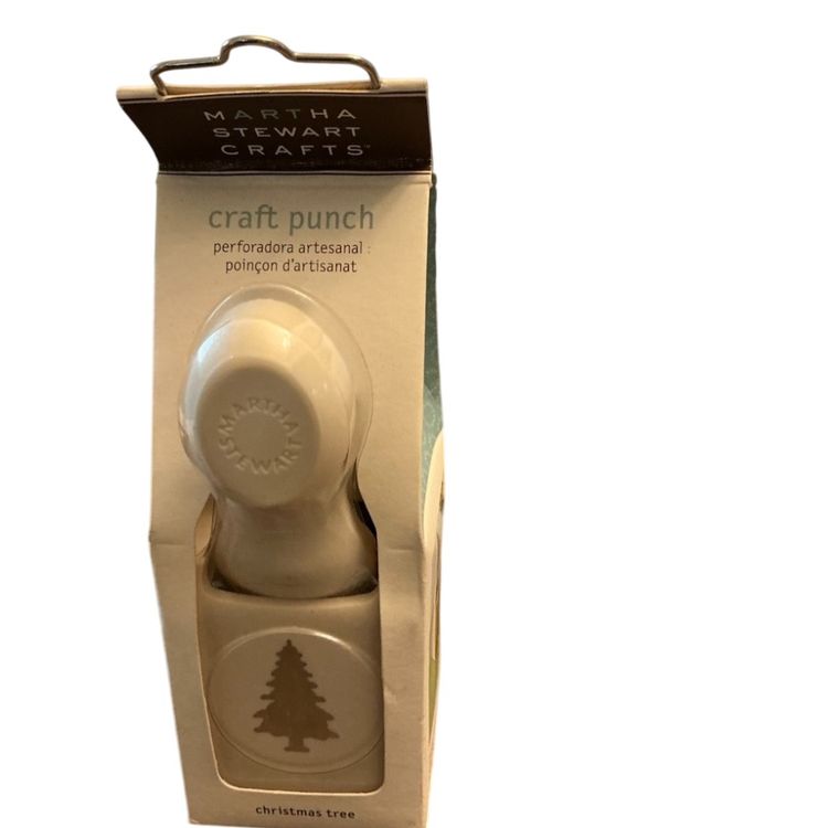 Martha Stewart Christmas Tree Craft Punch