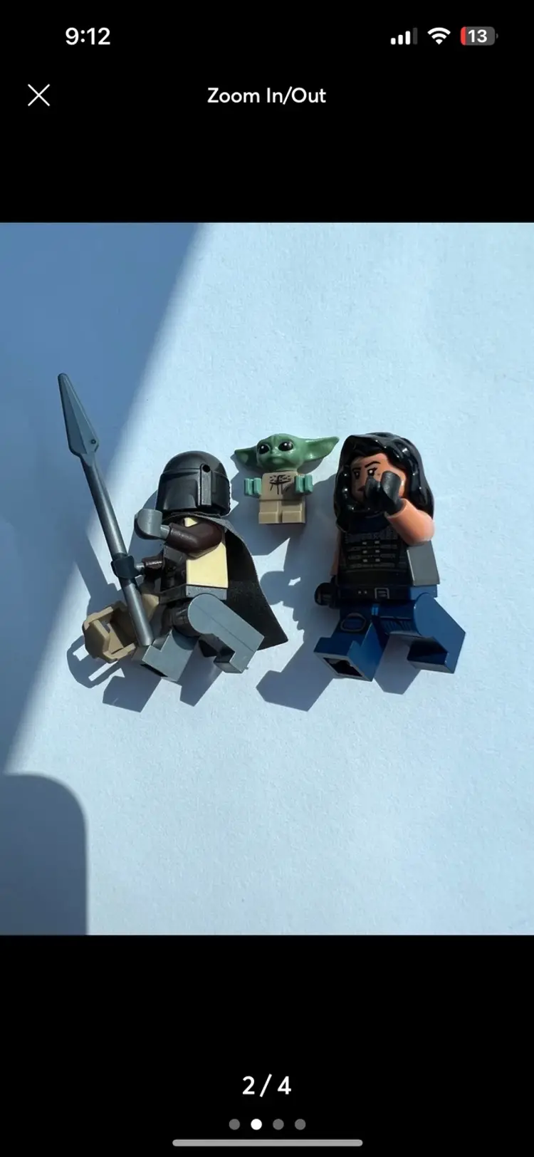 Lego Star Wars: Platonic Parents Minifigures lot 
