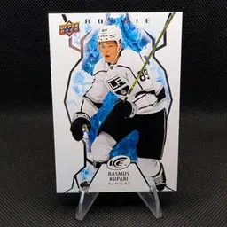 Rasmus Kupari 2021-22 Upper Deck Ice Rookie Card (RC) #105 - Los Angeles Kings