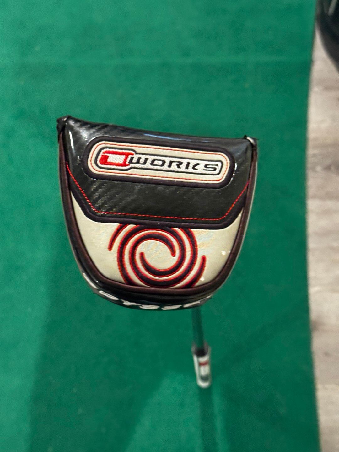 ODYSSEY O-WORKS BLACK 7S PUTTER STEEL RIGHT HANDED