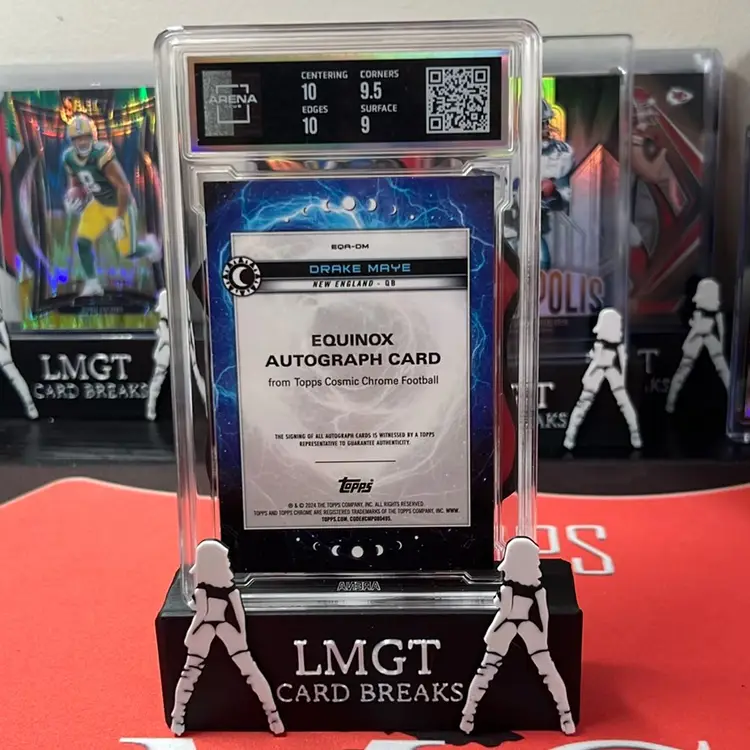 2024 Topps Cosmic Case Hit On Card Auto Drake Mate 65/75 Equinox Autograph Card.