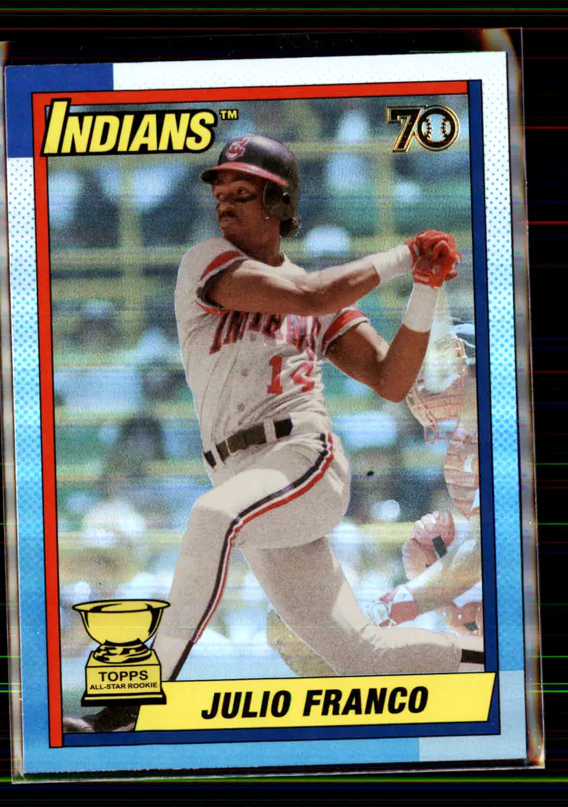 Julio Franco 2021 Topps All-Star Rookie Cup #52 - Cleveland Indians - (147-124)