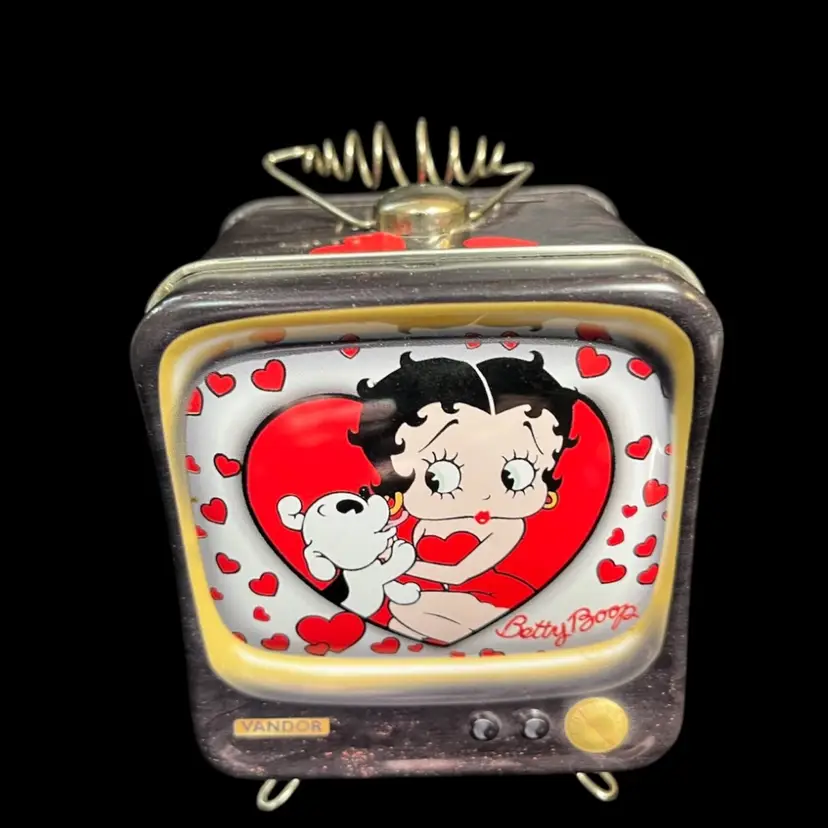 2000-King Features Syndicat, Inc-Betty Boop Bank-Collectible Tin by Vandor