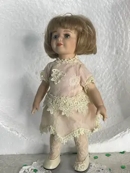 Vintage Porcelain Doll