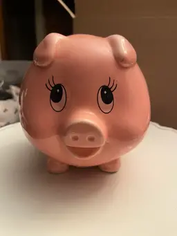 Pink Piggy Bank